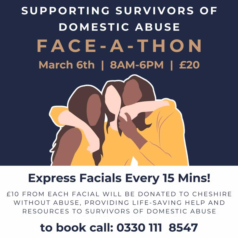 10 hour Face-a-Thon fundraiser